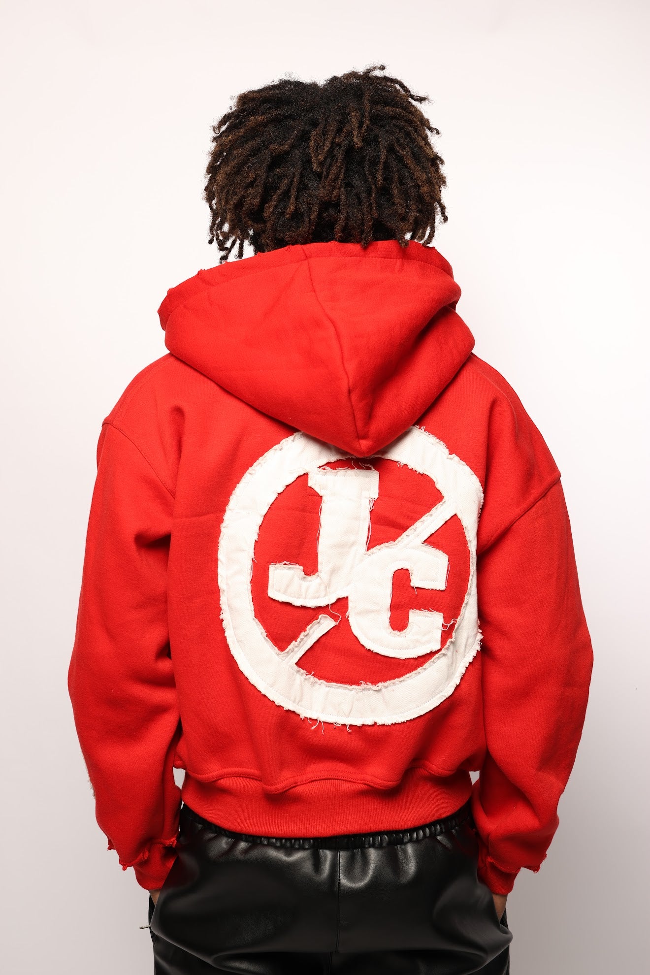 JADED DISTRESSED HOODIE