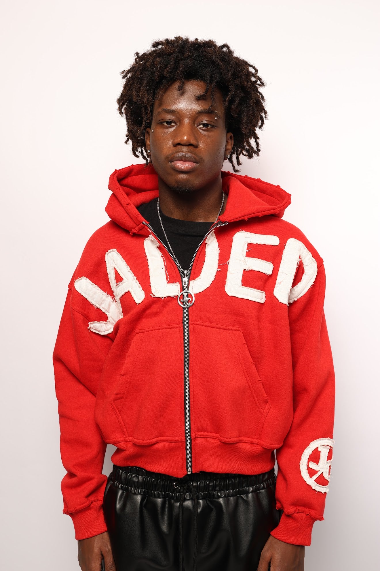 JADED DISTRESSED HOODIE