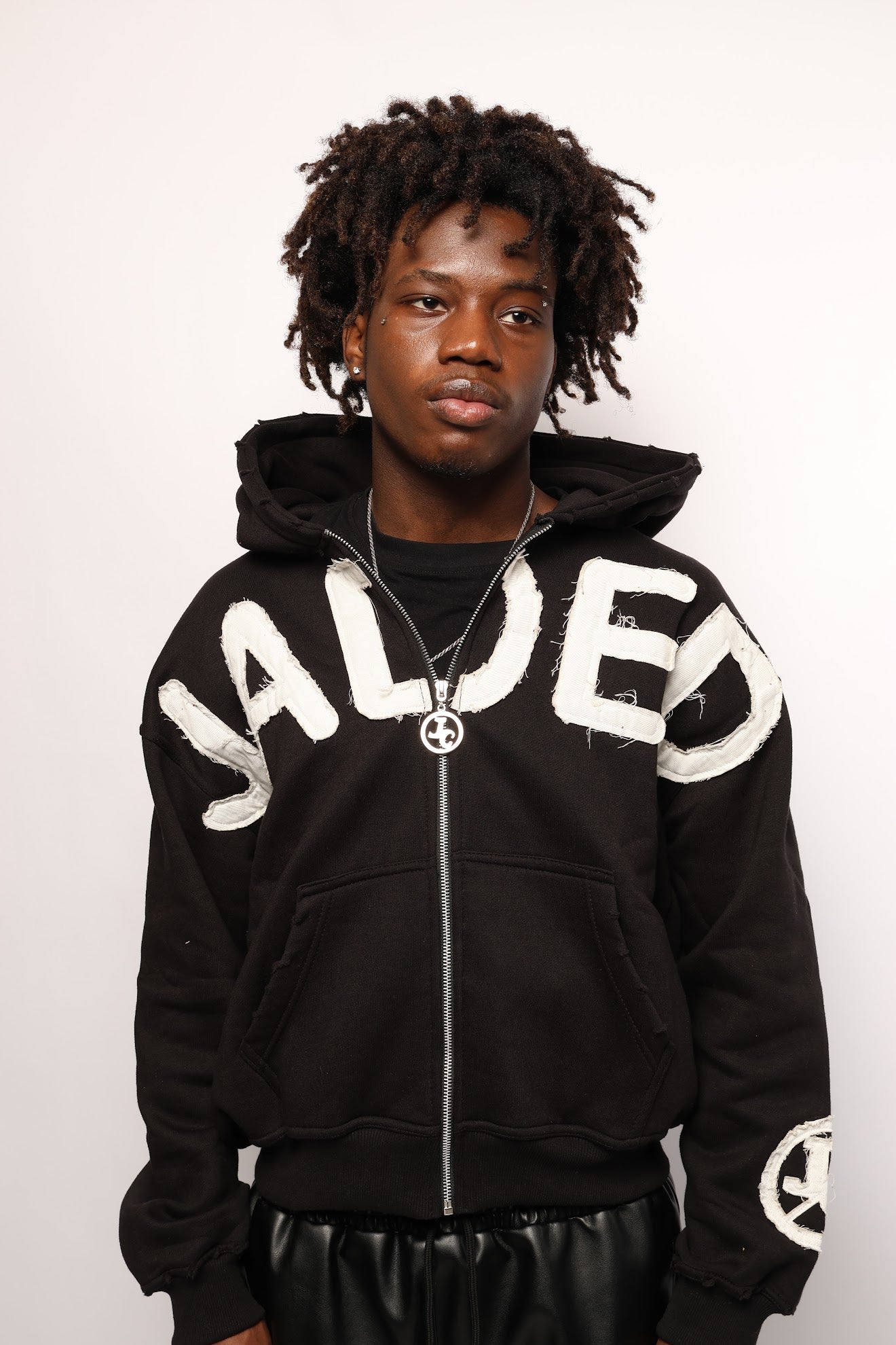 JADED DISTRESSED HOODIE